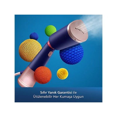 PHILIPS 5000 Serisi STH5030/20 Buharlı Dikey Düzleştirici Lacivert