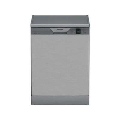 GRUNDIG GPDF 6742 I D Enerji Sınıfı 14 Kişilik 6 Programlı Bulaşık Makinesi Gri