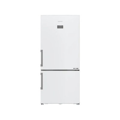 GRUNDIG GPKND 615 E Enerji Sınıfı 615 L Duo-No Frost Alttan Donduruculu Buzdolabı Beyaz