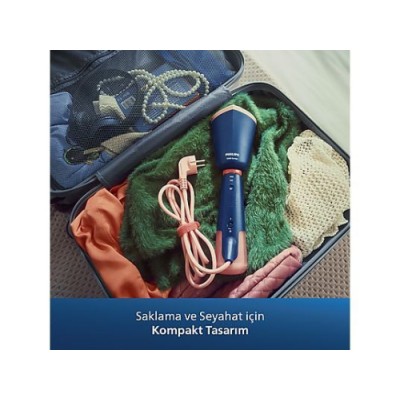PHILIPS 5000 Serisi STH5030/20 Buharlı Dikey Düzleştirici Lacivert